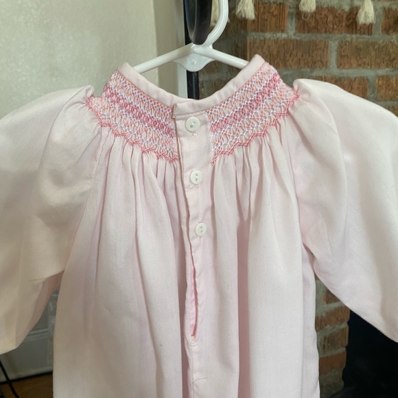 Sophie Dess Smocked Infant Girls Long all size 12 months - Picture 4 of 12
